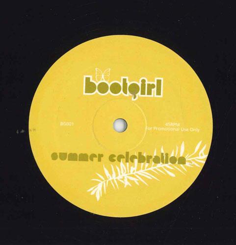 

12inch Record BOOT GIRL - Summer CELEBRATION BG001 Japan Dance & Electronica Used