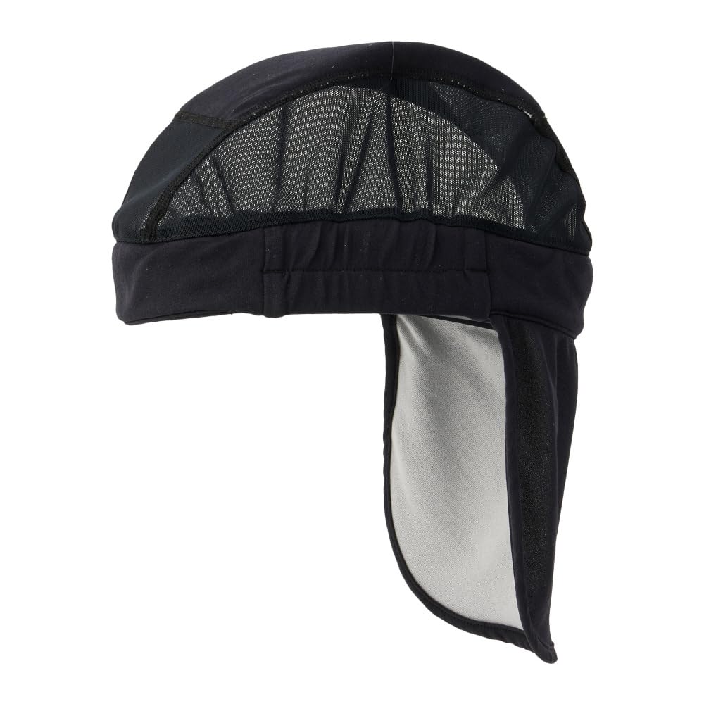 Mizuno Cooling Inner Wet and Layerable Hat for Heatwave Junior Free Size Cap, Cool, Protection, C2JWC101, Junior, Black,