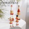 Santa Claus Reindeer Snowman Wooden Tabletop Ornament For Festive Home Decor