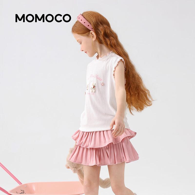 MOMOCO Girls' Summer Short-Sleeve T-Shirt