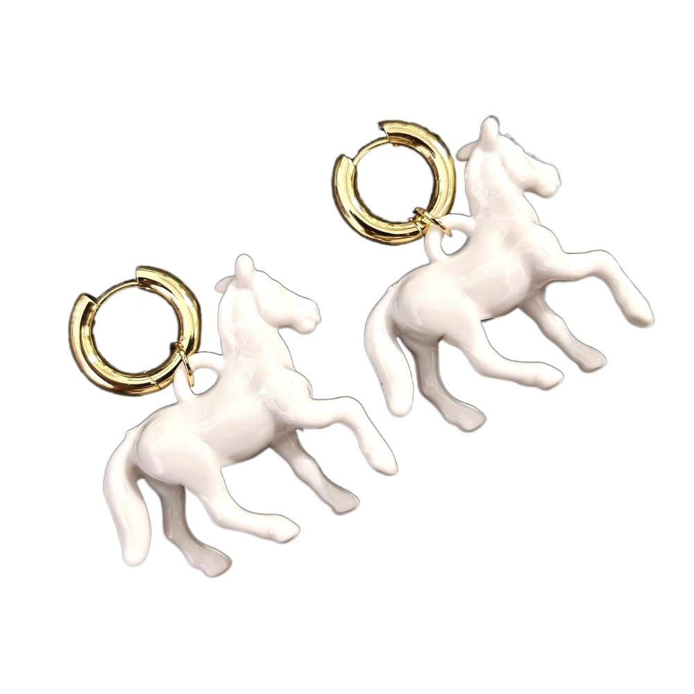 Exaggeration Cute Animal Earrings Charm Jewelry Creative Earrings  For Women