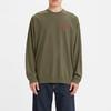 Levis Printed Logo Crewneck Sweatshirt Men sweatshirt Olive A0997-0000