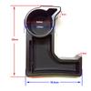 For Suzuki Jimny 2019-2024 AT MT Stowing Tidying Car Gear Shift Panel Storage Box Organizer Tray Cup Holder Wtih Anti Slip Mat