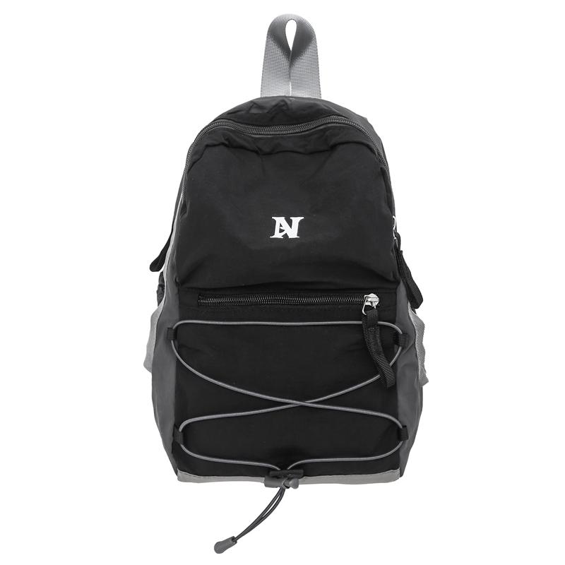 Student Small Bag Women's Lightweight Backpack Men Color Block Sports Travel Backpack