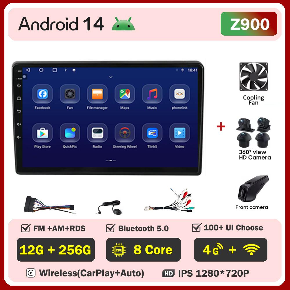 For Hyundai I40 2011-2019 Car Radio Player Car Carplay Screen Autoradio Mirror Link Car Intelligent Systems Touch Screen 8 Core