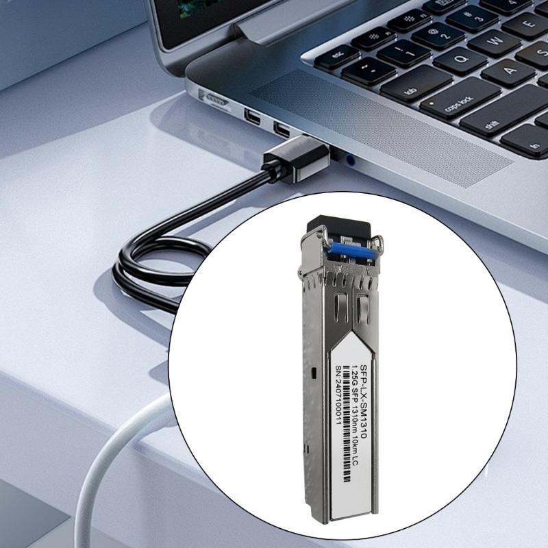 Fast Speed 1.25Gbps SFP Opticals Transceiver with Two LC Interfaces for Efficient Data Transfer