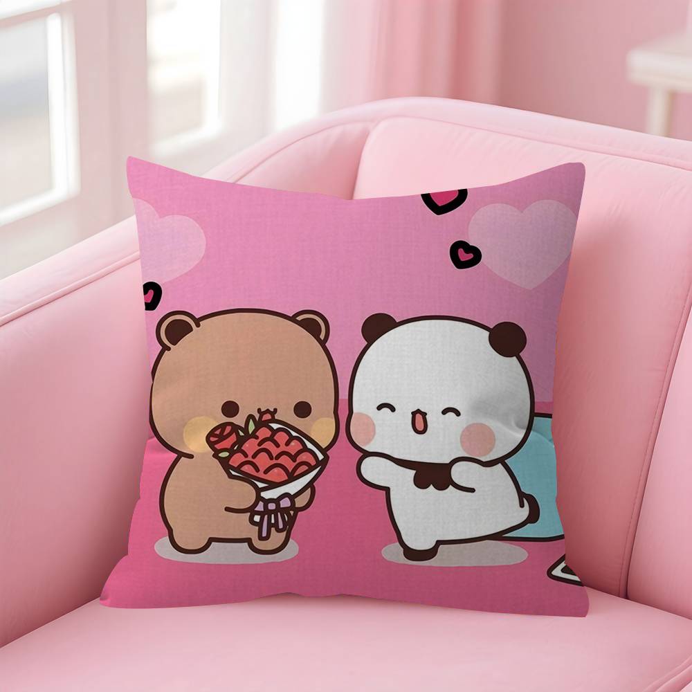 Cute Bubu Dudu Cushion Cover Pillow Cover Decor Pillowcase Printed Cushion Case For Couch