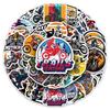 50 Trendy Cartoon Graffiti Stickers for Motorcycle, Fridge, Bottle, Guitar
