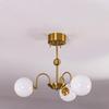 Chende Ceiling Scandinavian 3 Milky White LED Pendant Elegant Interior Classic Chandelier Lighting Fixture for Living Dining Light, Style, Lights,