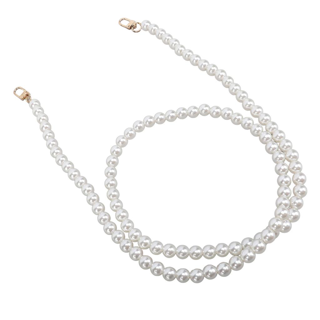 110cm Artificial Pearl Handle Strap Pearl Chain Replacement Pearl Beads Bag Chain for Purses Handbag