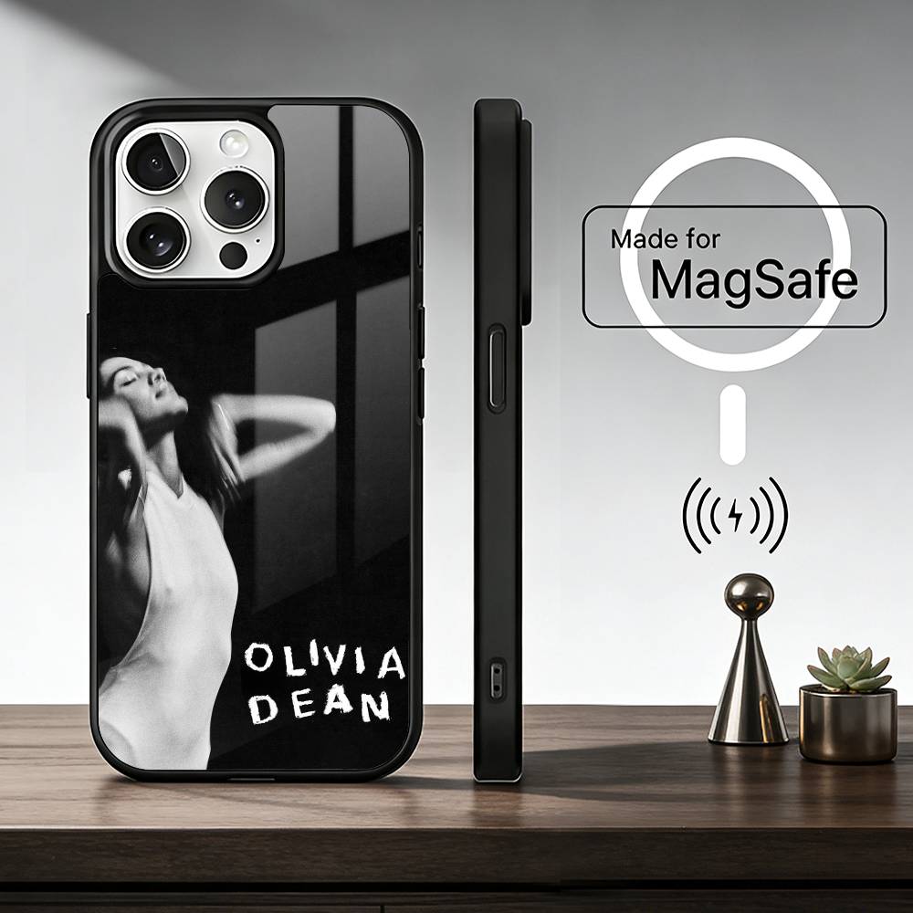 

New Magnetic O-Olivia Dean Phone Case Wireless Charging Cover For iPhone 17 16 15 14 13 12 11 Plus Pro Max iPhone16