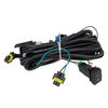 Add-On LED Fog Light Indicator H11 Wire Relay Wiring Harness Switch Fit for Honda Civic CR-V Accord City