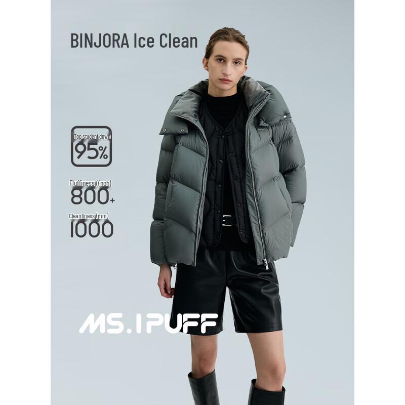 Women's Short Detachable Hood Puffer Down Jacket