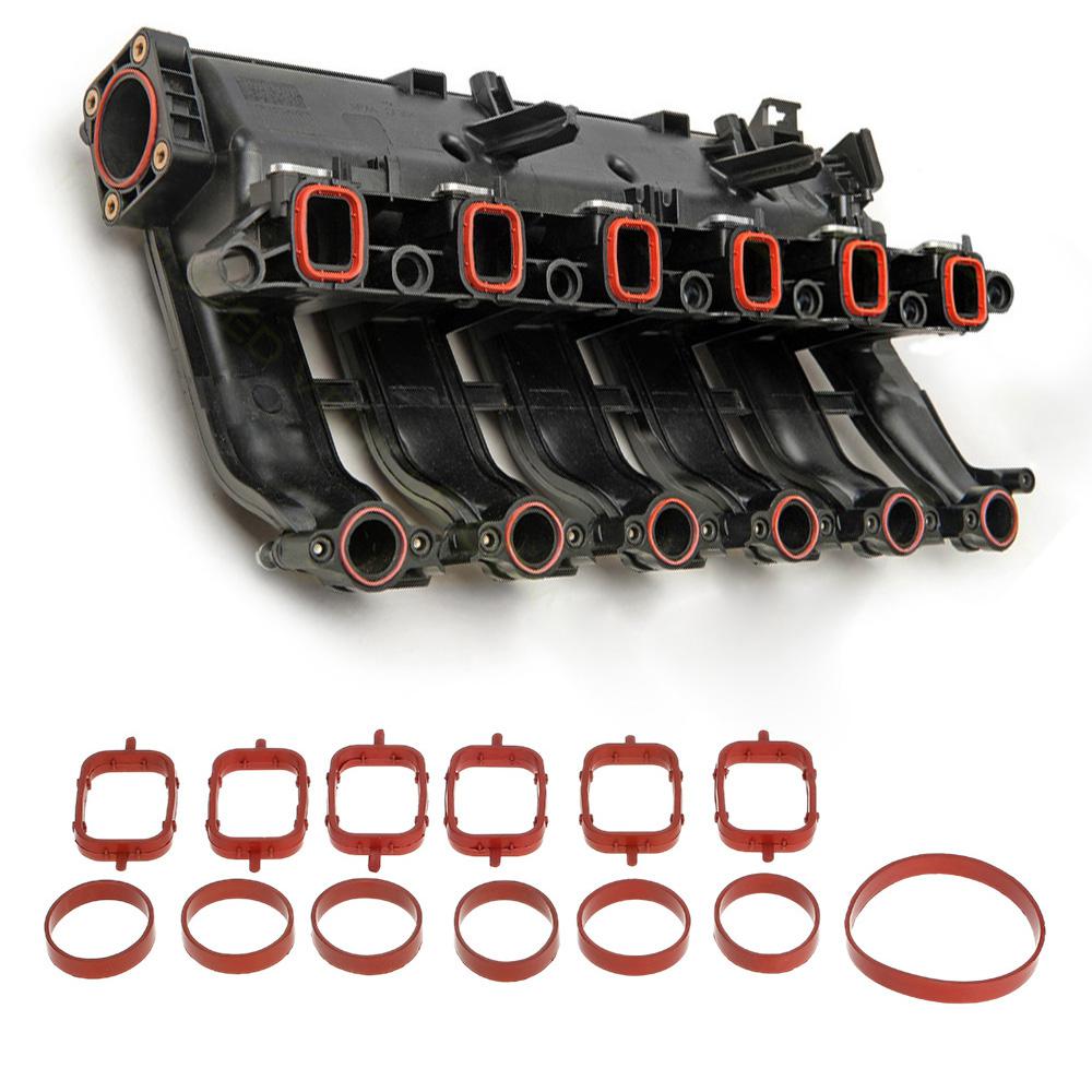 For M57 6X33mm Auto Replacement Parts Swirl Blanks Flaps Repair Delete Kit with Intake Gaskets Key Blanks