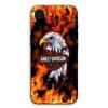 Phone Case - MANIACASE - iPhone 17e - TPU Silicone - Harley Davidson Fire Eagle - Black