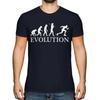 Speed Skater Evolution of Unisex Men's T-Shirt Gift Ice Skating