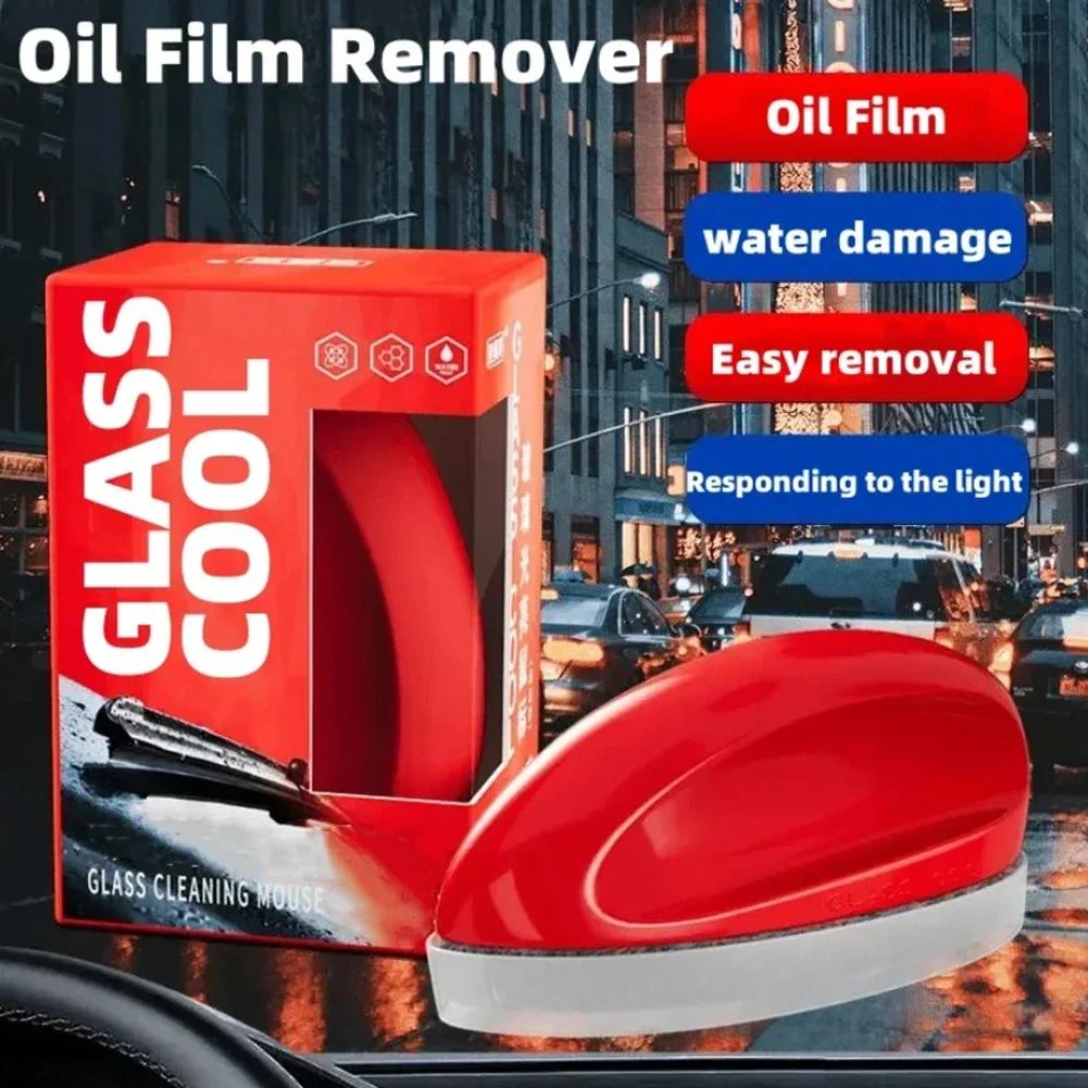 Glass brush refreshing oil film remover, automotive glass bright coating, waterproof and effective cleaning and stain removal