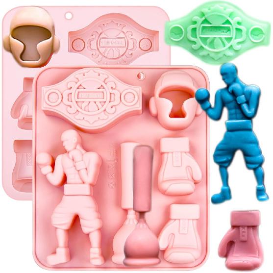2 Pack Golf Ball Chocolate Molds 32 Cavities Golf Ball Sports Silicone Ice Cube Molds Golf Bags Shirts Golfer Shapes Mould for Chocolate Candy