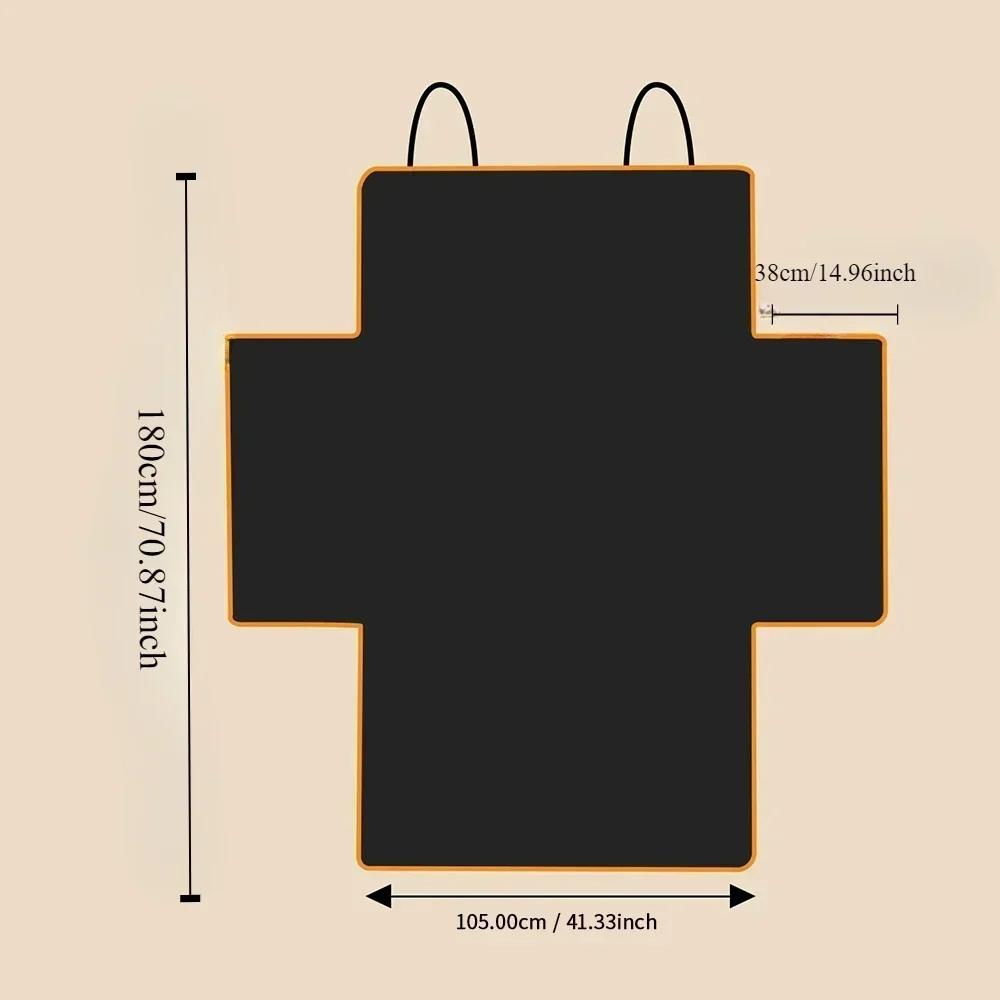 Car Boot Liner Protector Mat Waterproof And Nonslip Tear-Resistant Anti-Scratch Trunk Seat Cover Universal For Pet Owners