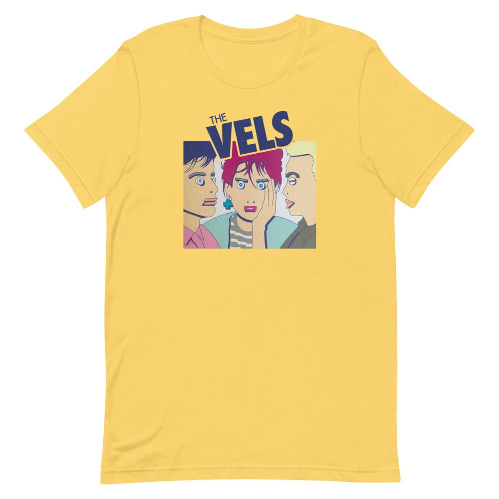 The Vels New Wave Pittsburgh 1980s 80s Band Graphic Tee Shirt Unisex t-shirt Unisex T-Shirt XXL
