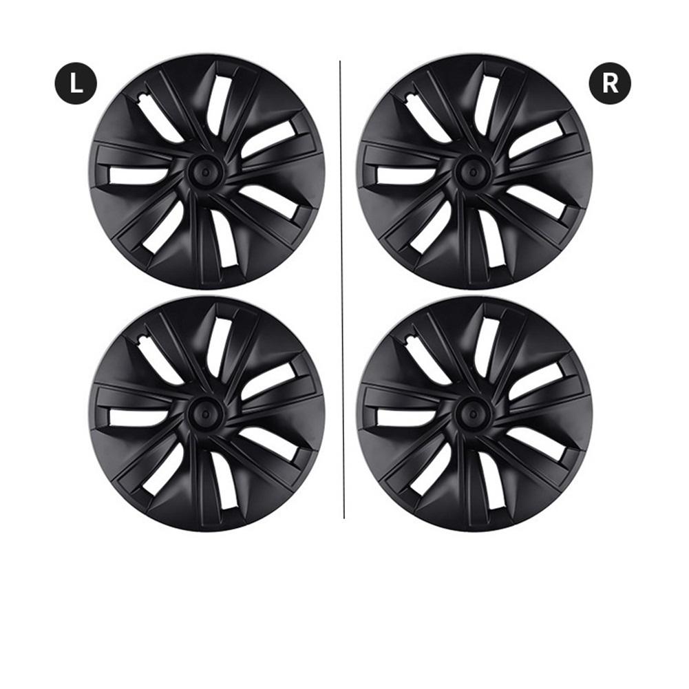 

4 шт. колпаки для колес 19 дюймов колпаки ступицы высокая твердость протекторы колес устойчивые к царапинам полное покрытие лезвие колпачок для колес