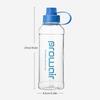 1000ML Leak-Proof Plastic Large Capacity Sports Water Bottle Non-Toxic Odorless Perfect for Hot/Cold Drinks