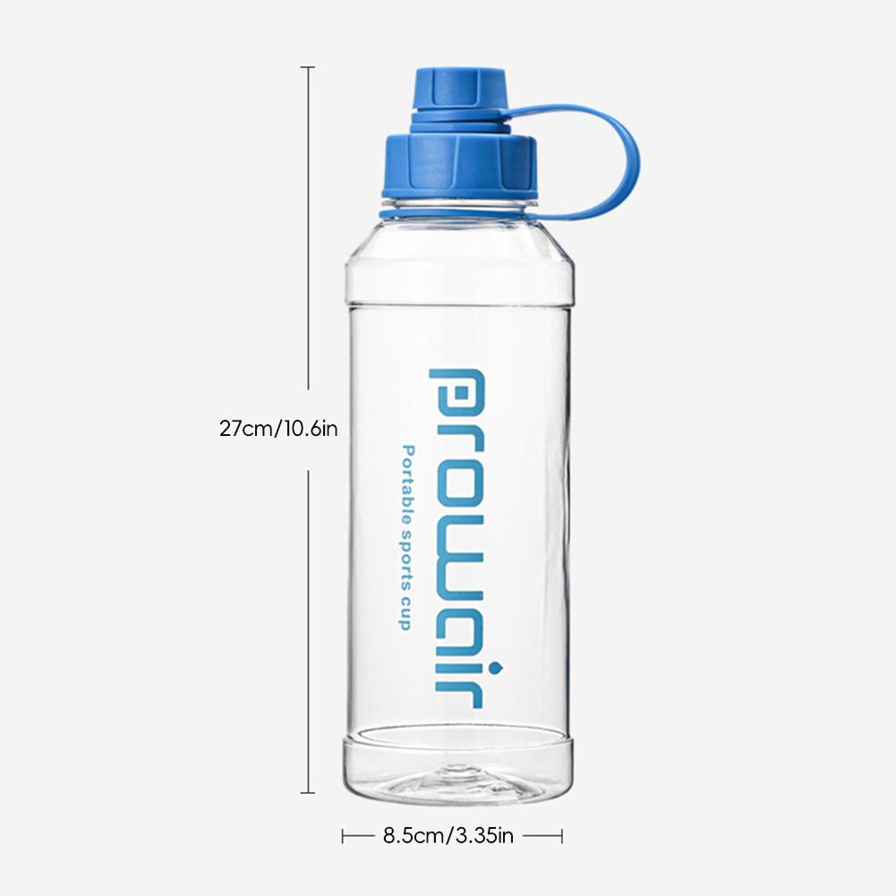 1000ML Leak-Proof Plastic Large Capacity Sports Water Bottle Non-Toxic Odorless Perfect for Hot/Cold Drinks