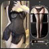 Sex Underwear Sexy Perspective Pajamas Feather Sequins Suspender Skirt Small Breasts Uniform Seduction Abstinence Suit