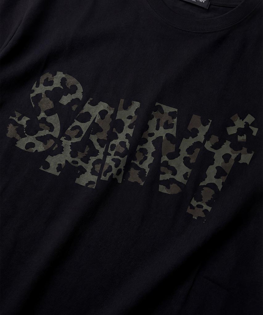 SAINTPAIN Sp Saint Pattern Short Sleeve T-Shirt Black