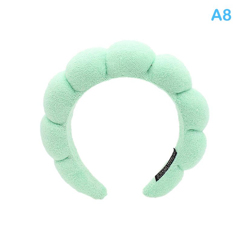 Hair Hoop Pokrývky hlavy Vlasové doplňky pro mytí obličejových čelenek Make-up čelenky