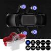 4 Stück Auto Tür Willkommensleuchte LED Kabellos Laser Projektor Logo Nachtlicht für Volkswagen VW Lavida Touran Caddy Käfer Golf Bora