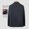 Men's Executive Wool-Blend Cotton-Padded Jacket - 2025 Autumn/Winter Business Casual Coat