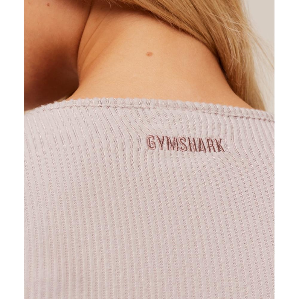 Gymshark SupersofT T shirT Dusk Pink B5b4o Kc20