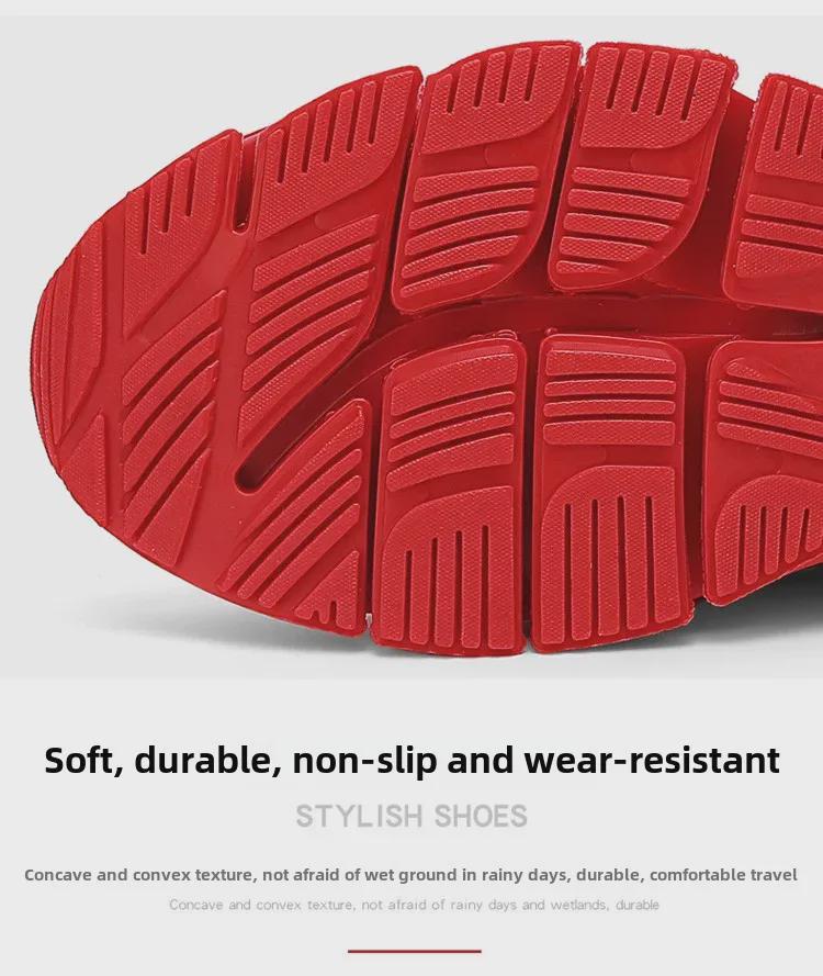 Atmungsaktive Herren-Laufschuhe aus fliegendem Mesh mit lässiger Klingensohle