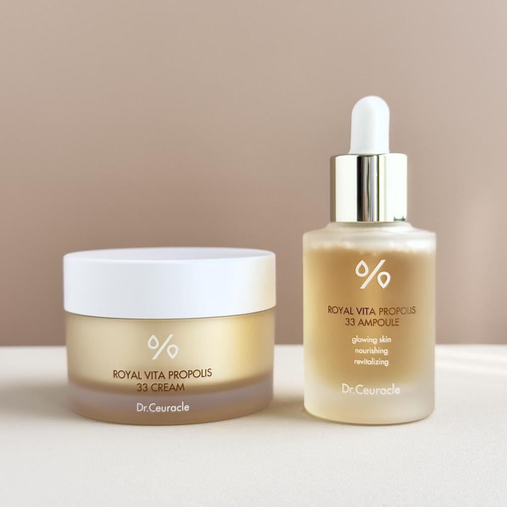 Dr.Ceuracle Royal Vita Propolis 33 Cream 50ml+Royal Vita Propolis 33 Ampoule 30ml