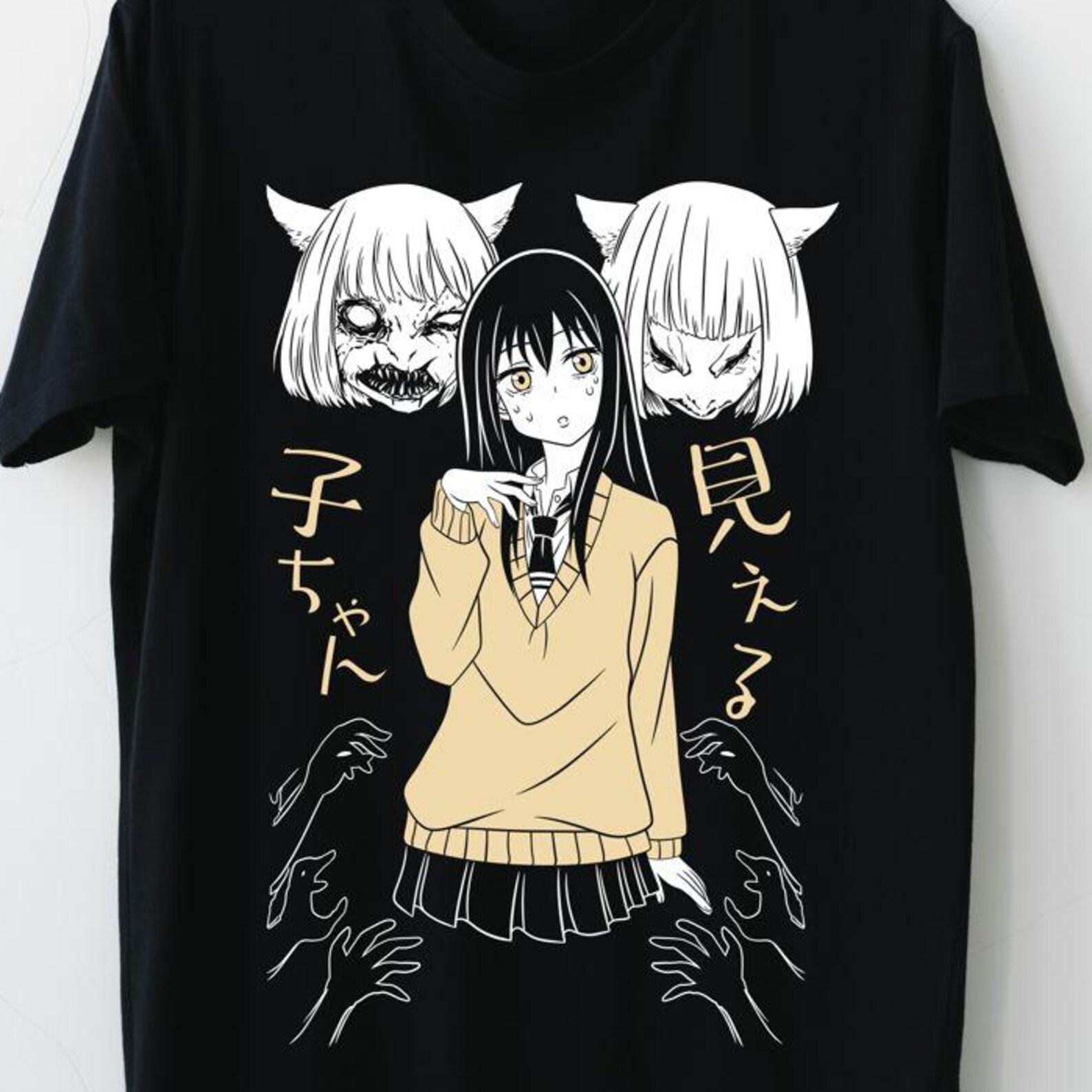 Mieruko Chan graphic t-shirt M