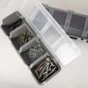 1Pc Multi-Compartment Organizer Box For Screws & Small Parts - Durable Plastic Hardware And Jewelry Storage Case