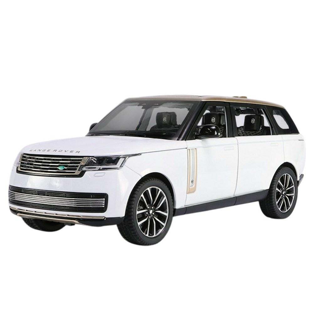МояМашина 1:Металлическая модель Land Rover Range Rover SV 2022 в масштабе 1:24, Золотое издание - Коллекционная фигурка для демонстрации
