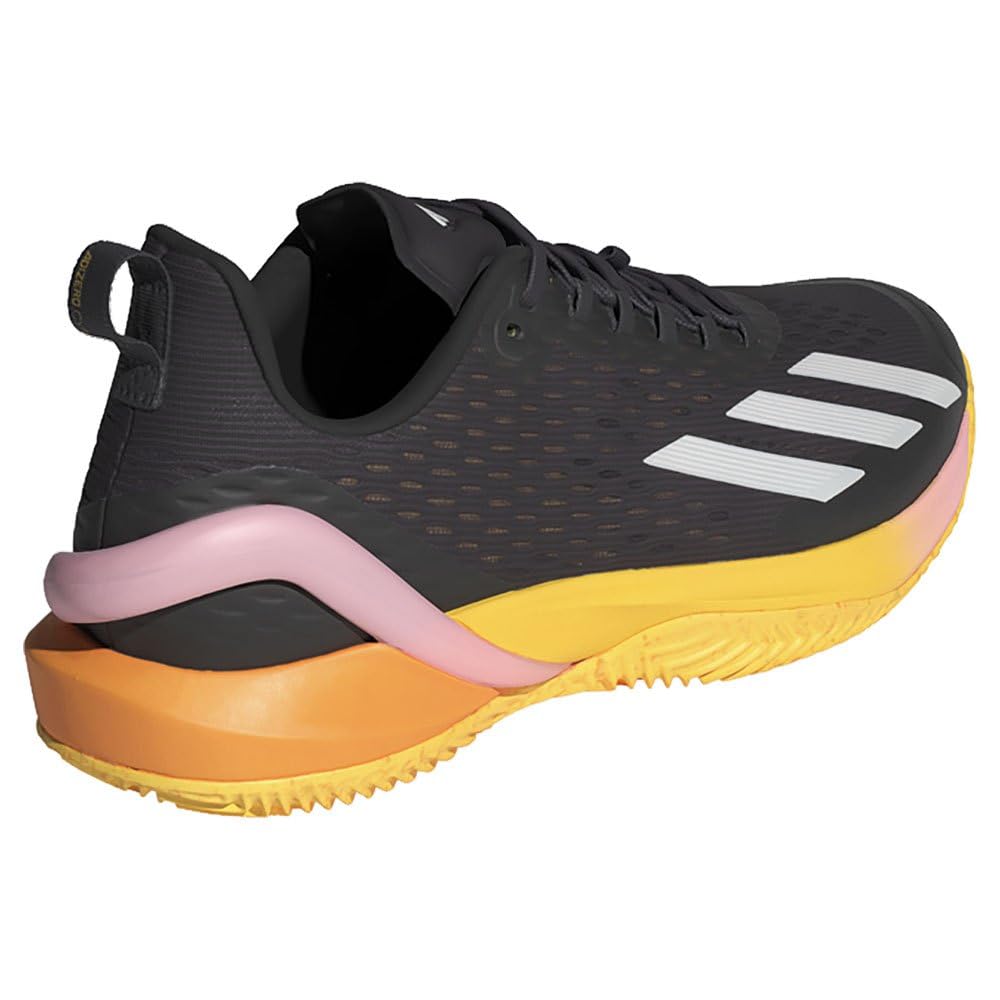 Adidas Adizero Cybersonic Tennis Shoes LRI64 Aurora Size Cm Black/Zero Metallic/Spark (IF0437) 26.0