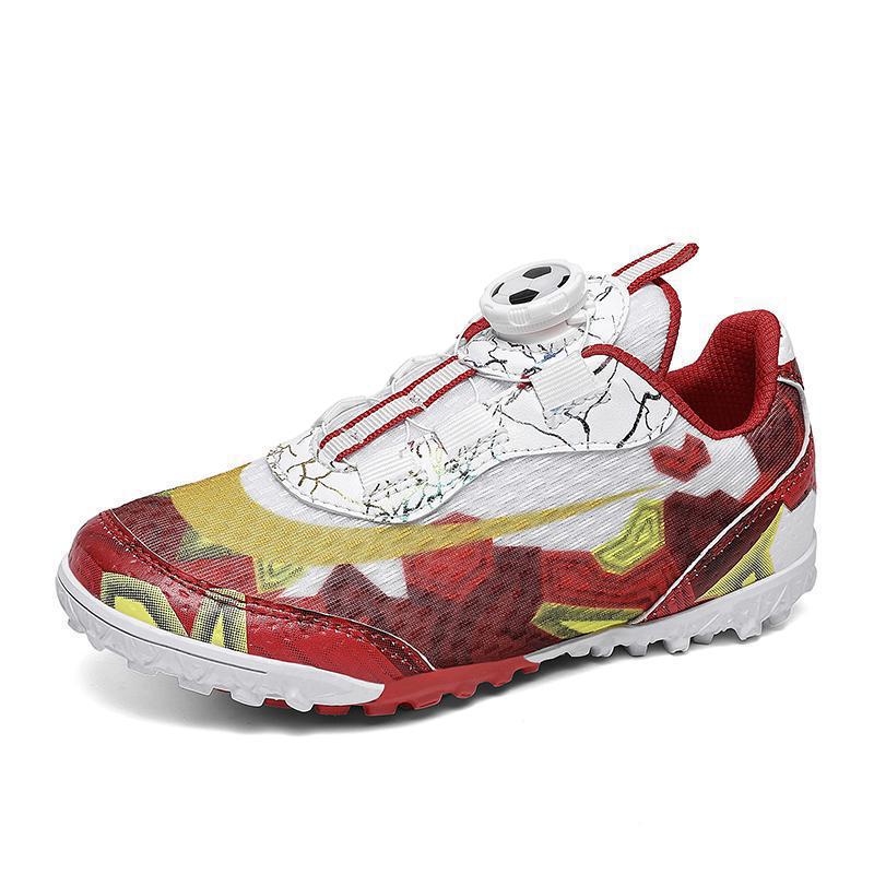 Breathable Mesh Kids Football Shoes for Boys and Girls - Perfect for School Competition and Training