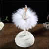 Ballerina Style Musical Box Elegant Dancing Girl Elegant Figurines Rotate Music Box Gift For Friend Home Desktop DecorationZG116