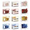 Bouquet of Roses Flower Box Blocks Drawable DIY Jewelry Box New Building Toys  Home Decor