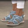 Fashion New Women Outdoor Beach Wedges Sandals Women Low Top Round Toe Casual Shoes Sports Comfortable Fish Mouth Opened Toe Sandals