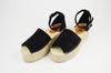 Sandals Yes Mile 2202 38 Black Velor