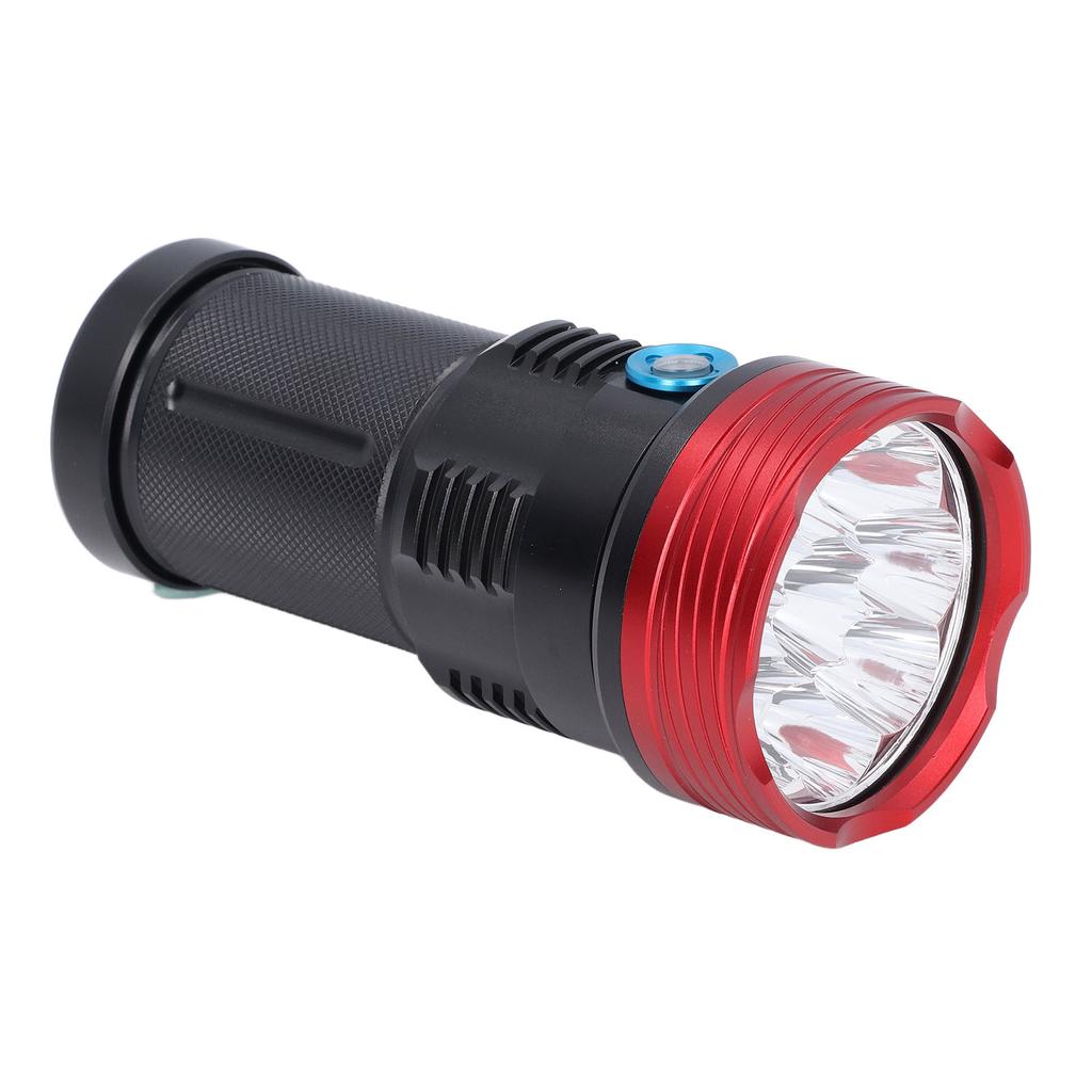 9LED Flashlight 8000LM 3 Mode IPX5 Waterproof Emergency Camping Flashlight for Outdoor Travel
