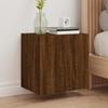 VidaXL Wall-mounted TV Cabinets 2 Pcs Brown Oak 40.5x30x40 Cm 836909
