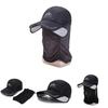 Spring Summer Removable Neck Protection Sunscreen Baseball Cap Women Adjustable Brim Casual Duck Tongue Cap Men Wholesale Factory