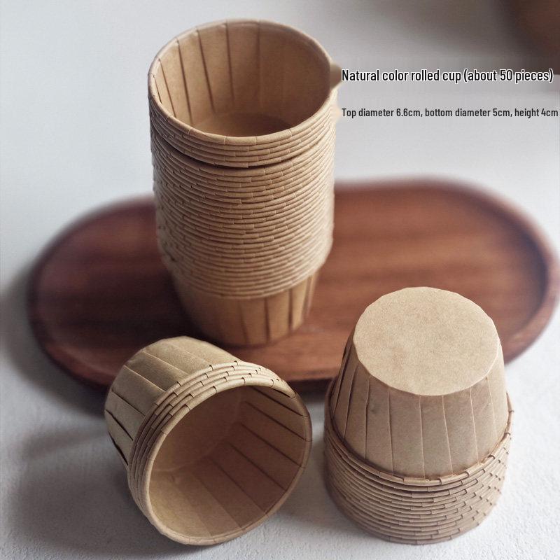 High-Temperature Resistant Paper Cupcake Liners for Baking