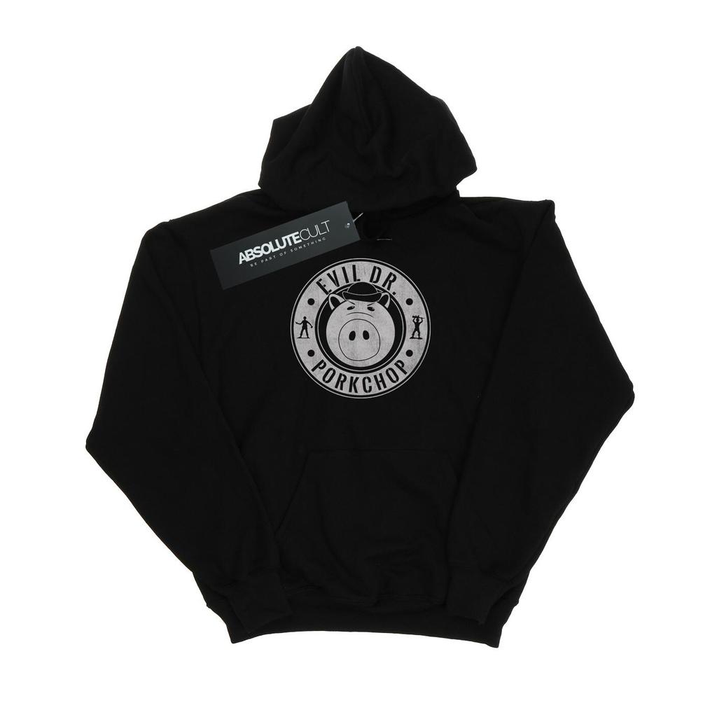 Disney Girls Toy Story Evil Dr Pork Chop Logo Hoodie