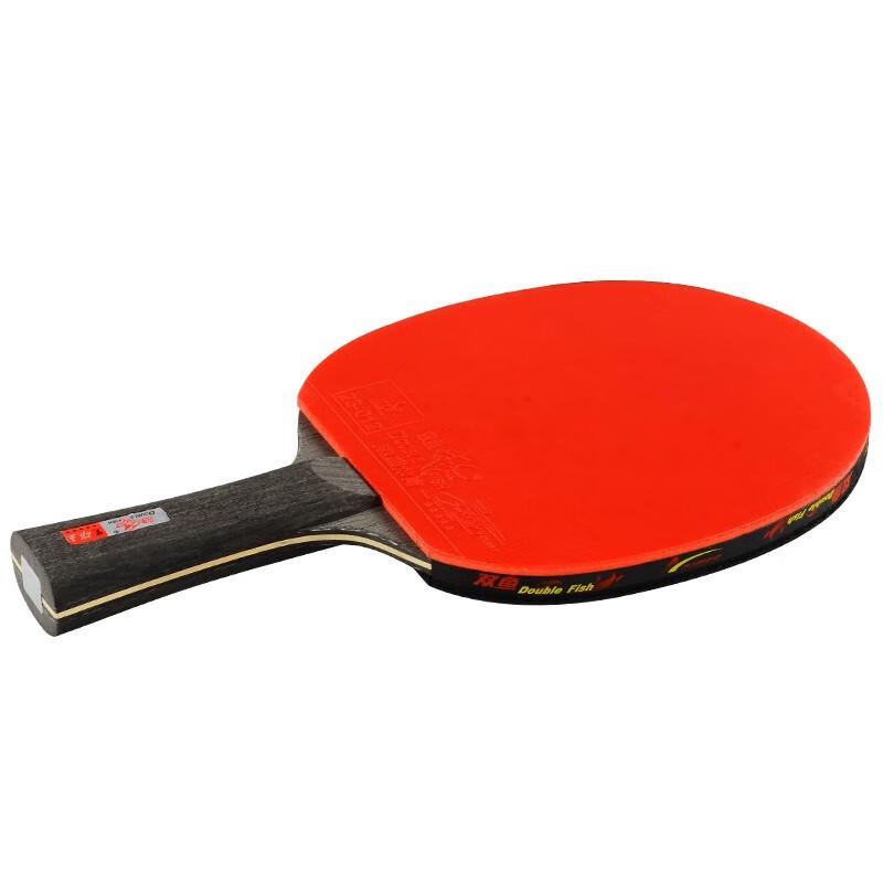 Double Fish Black Carbon King 5-Star Shakehand Table Tennis Racket